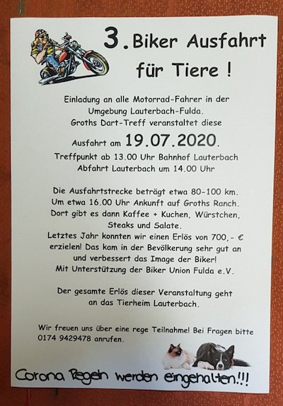 Bikerausfahrt